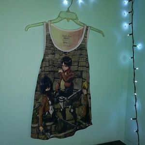Attack on titan tank top